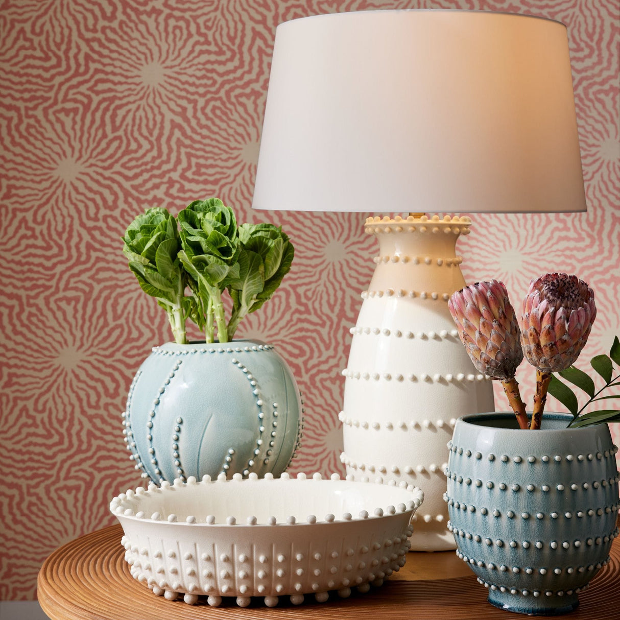 Arteriors Spitzy Centerpiece Ceramic Centerpiece Bowl