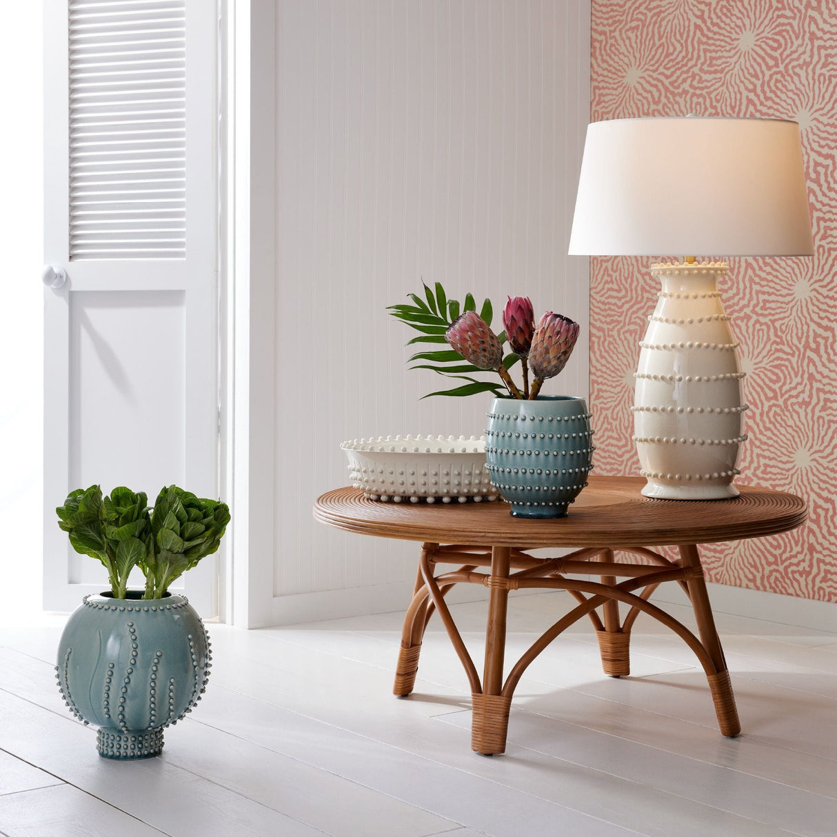 Arteriors Spitzy Lamp Ceramic Table Lamp