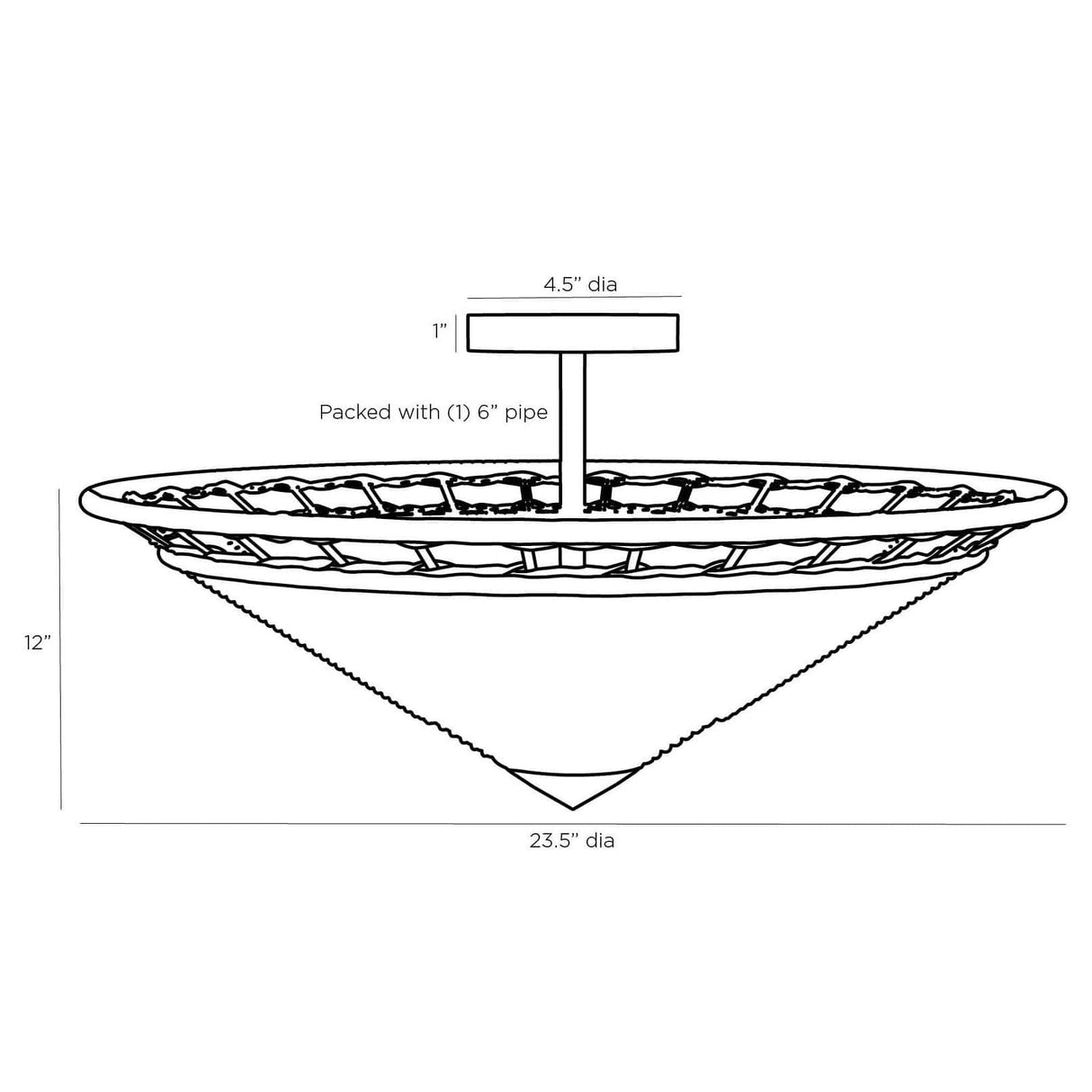 Arteriors Terrace Flushmount Flush Mount arteriors-GCDFS01 796505702142