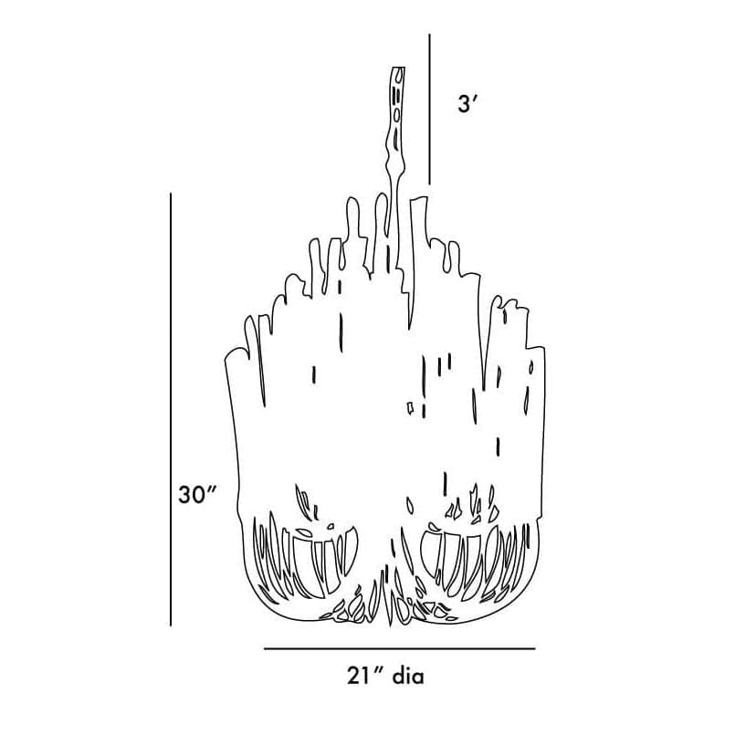 Arteriors Tilda Chandelier Lighting