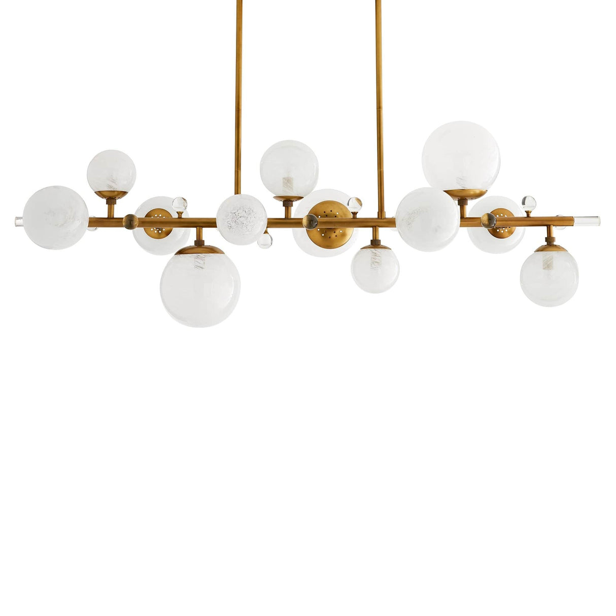 Arteriors Troon Chandelier - Antique Brass Lighting arteriors-89330 00796505407023