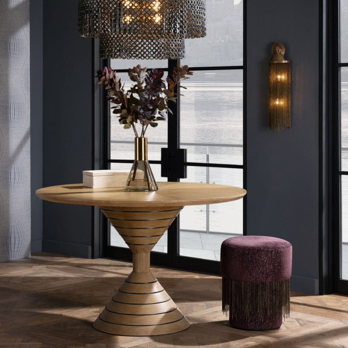 Arteriors Vanko Sconce Brass Tassel Sconce arteriors-DWI05