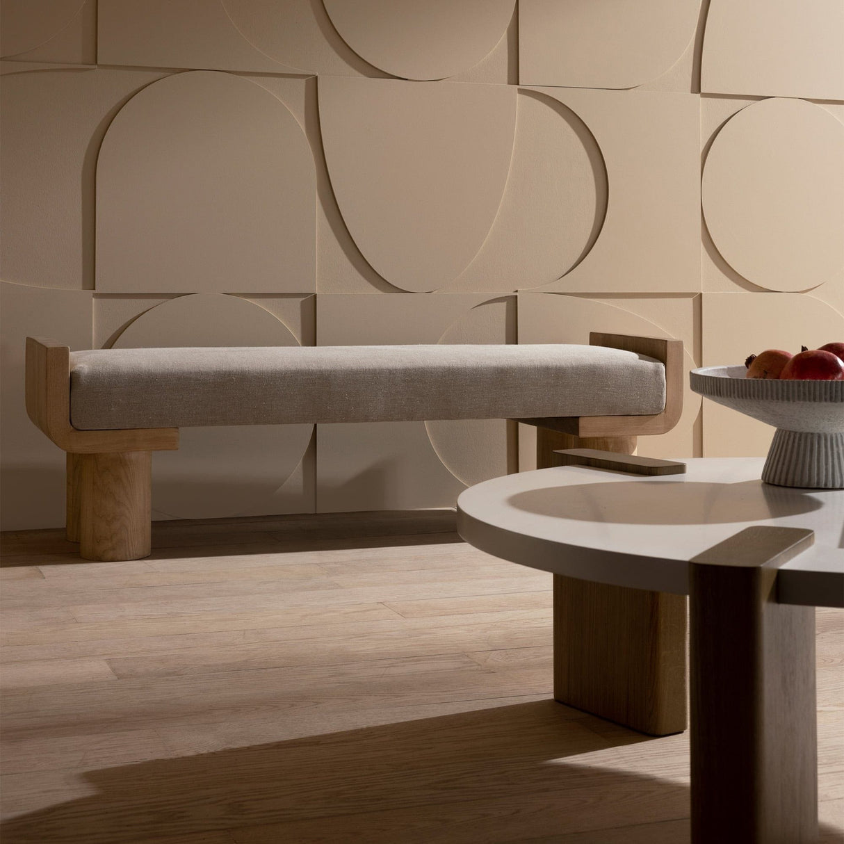 Arteriors Wesley Bench Upholstered Bench arteriors-FHI01