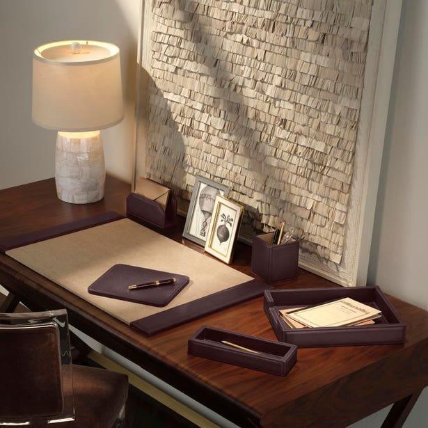 Asby Desk Blotter Table Accessories