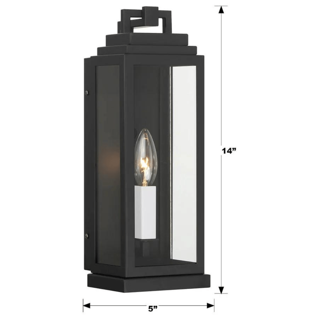 Aspen 1 Light Outdoor Sconce ASP-8911-MK 633779053474