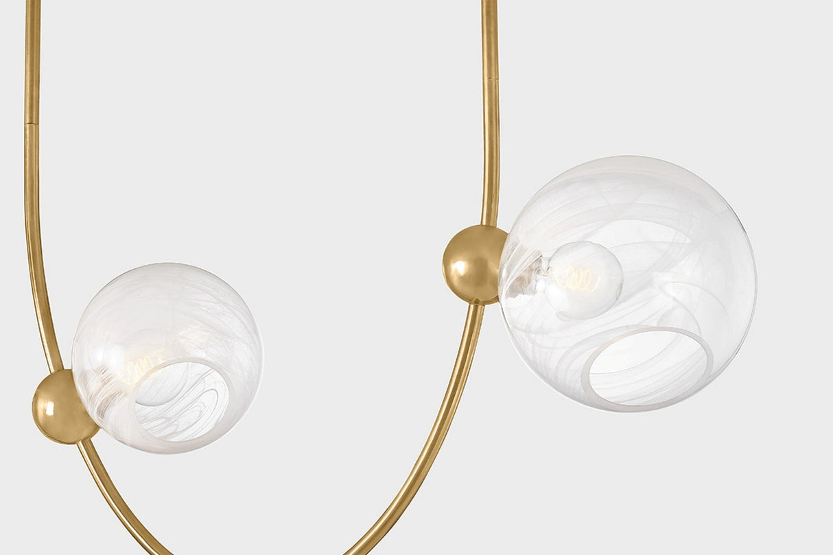 Astraia Semi Flush Semi Flush Mount 450-54-VB