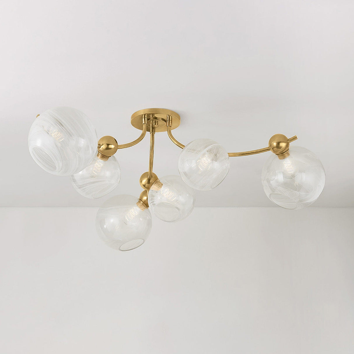 Astraia Semi Flush Semi Flush Mount 450-54-VB