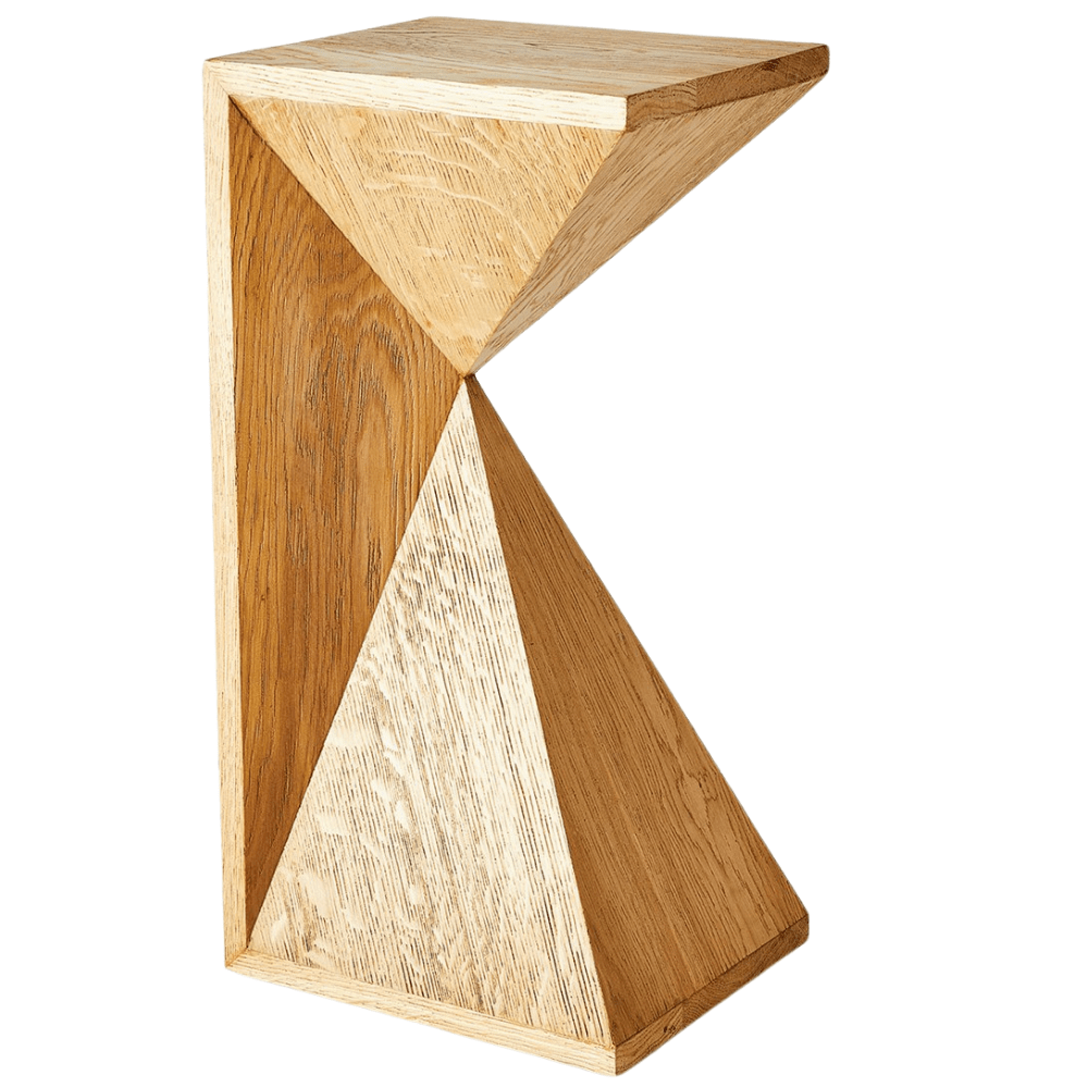 Asymmetrical Angle Side Table Accent Table 9.94101