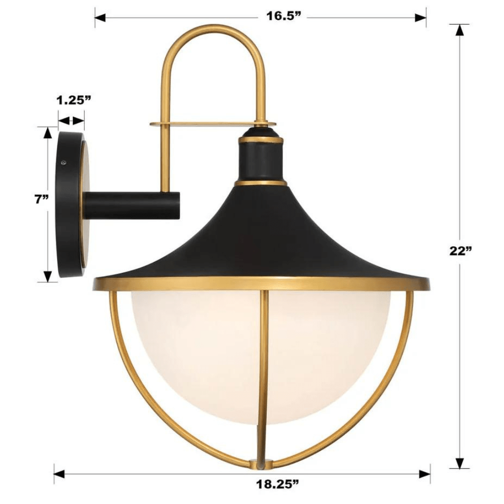 Atlas Light Outdoor Sconce