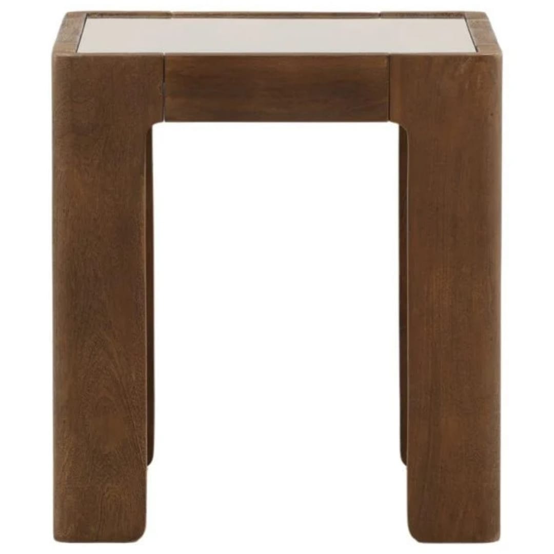 Auberlin Side Table Side Tables DOV90029-BRWN