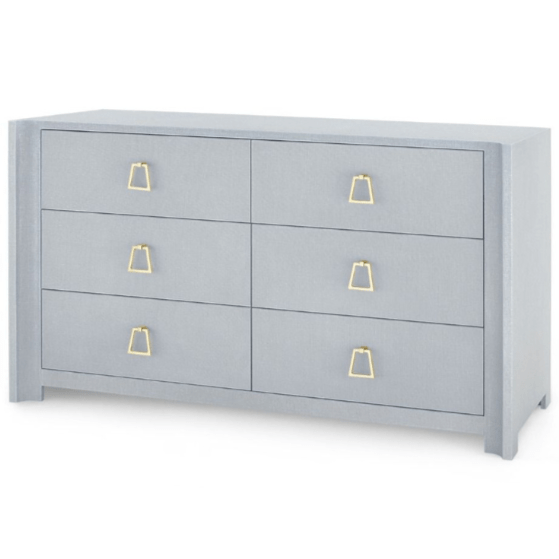 Audrey Extra Large 6-Drawer Dresser Dresser