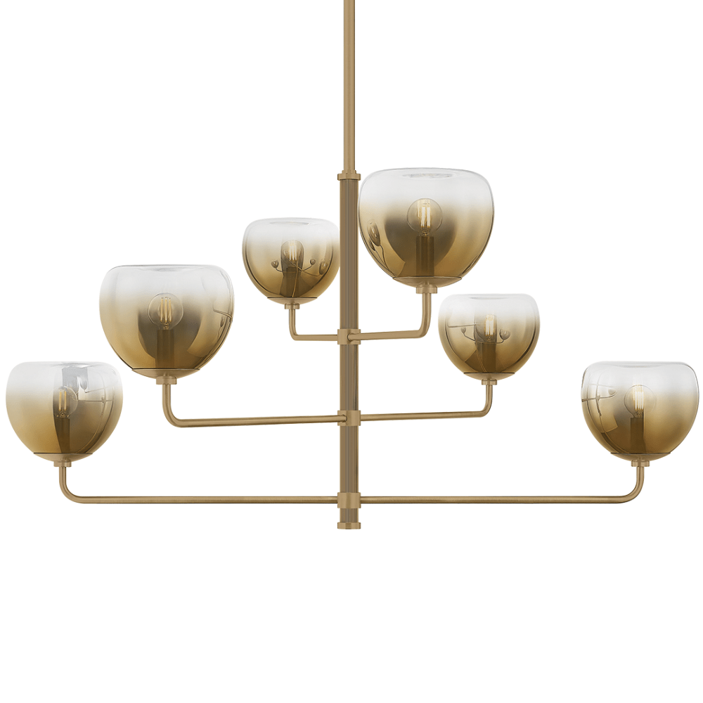 August Chandelier Chandelier F3745-PBR