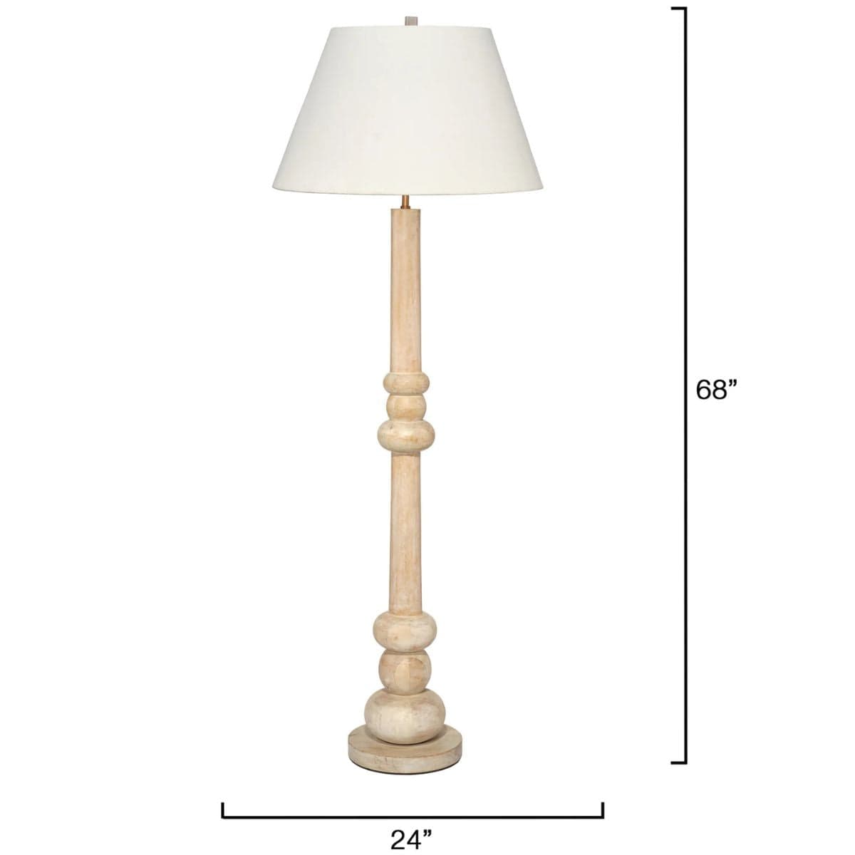 Augustine Floor Lamp Floor Lamps 1AUGU-FLWW 688933041934