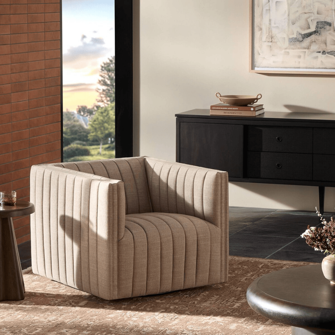 Augustine Swivel Chair Occasional + Accent Chairs