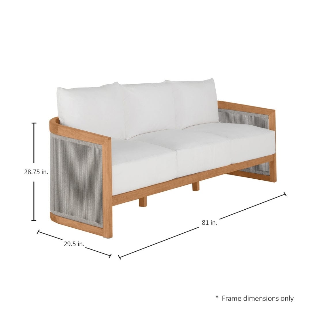 Avalon Sofa Outdoor Sofas + Sectionals 1507142+E016P6457N