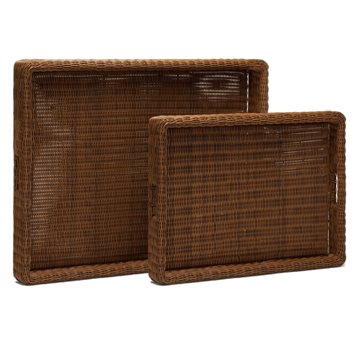 Avani Outdoor Square Tray Set Outdoor Dining Furniture OBJAVANITRFWBRS2