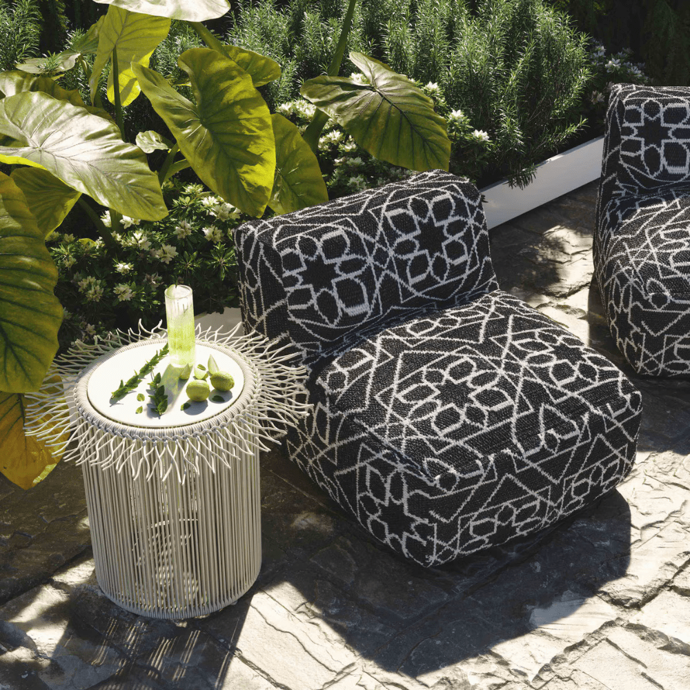 Balta Indoor/Outdoor Accent Pouf Pouf TOV-OC18687 793580635167