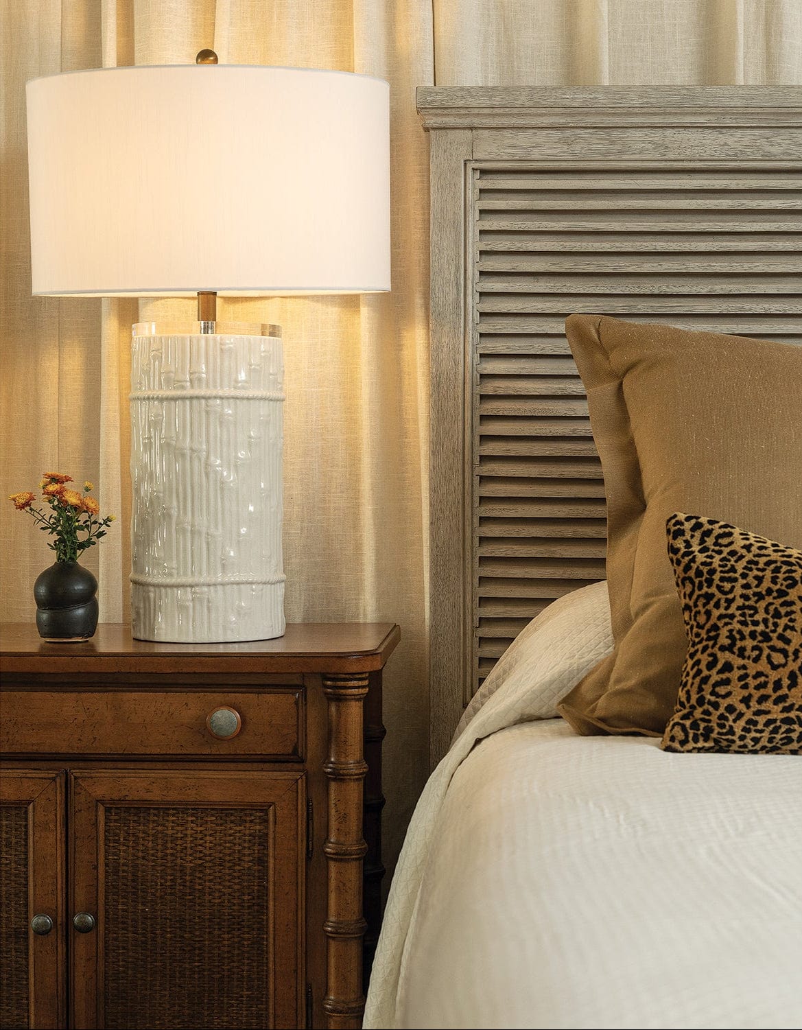 Bamboo Cylinder Lamp Lamp