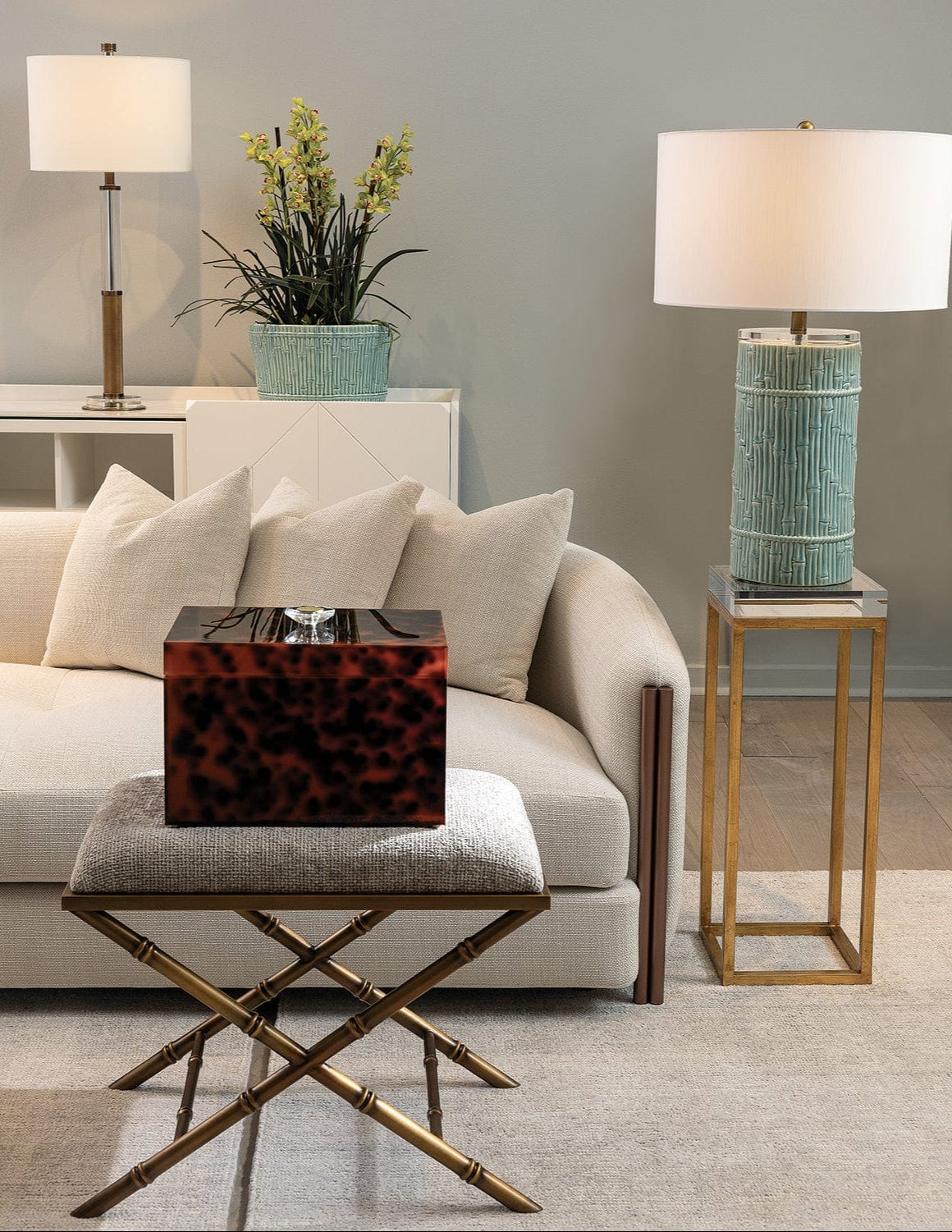 Bamboo Cylinder Lamp Lamp