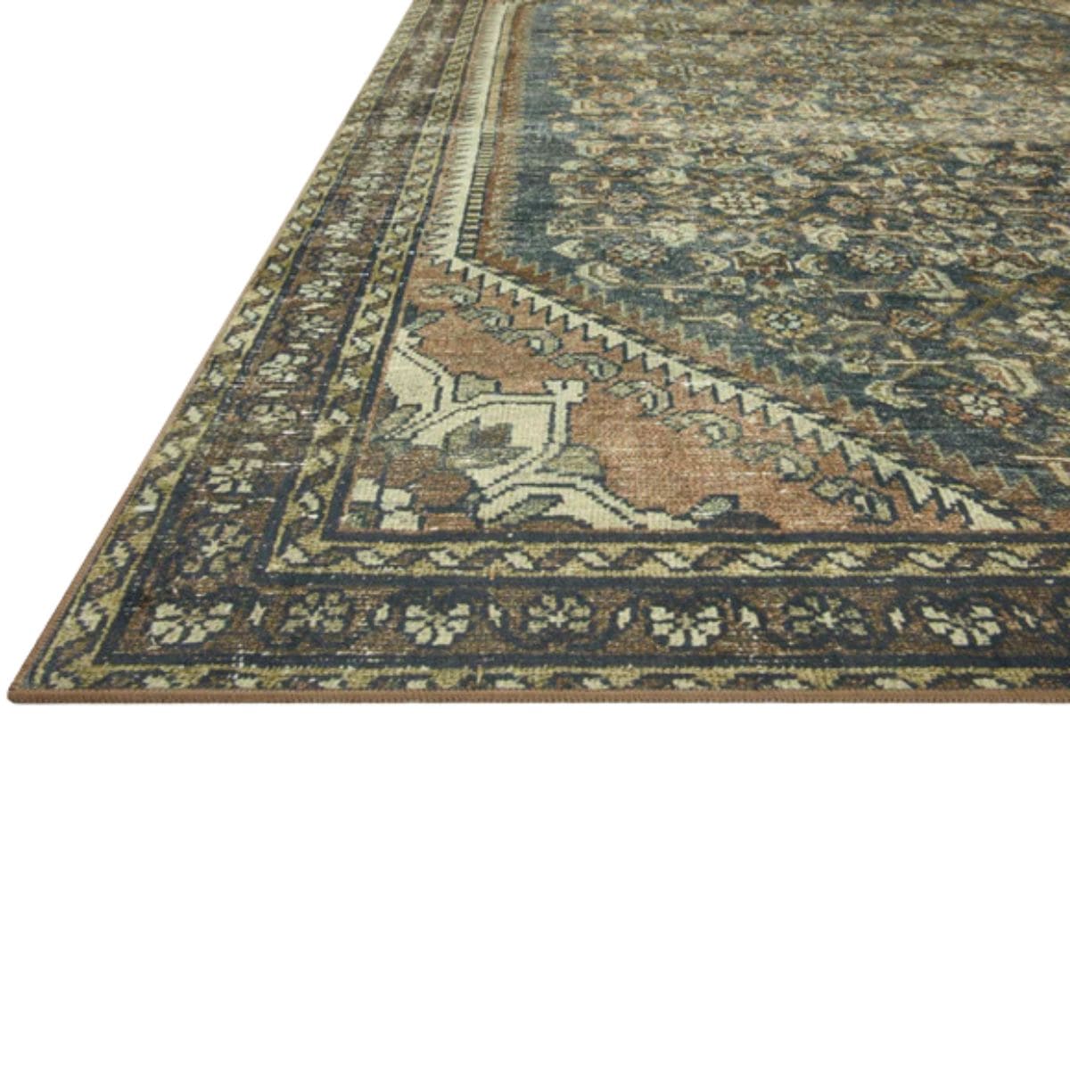 Banks Denim/Clay Rug Area Rugs