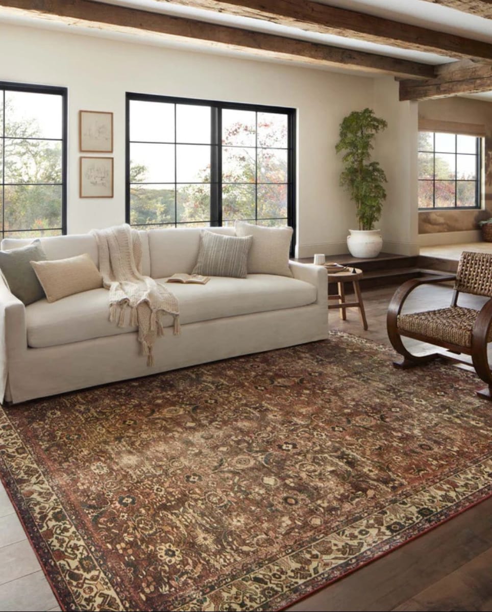 Banks MH Brick/Ivory Rug Area Rugs