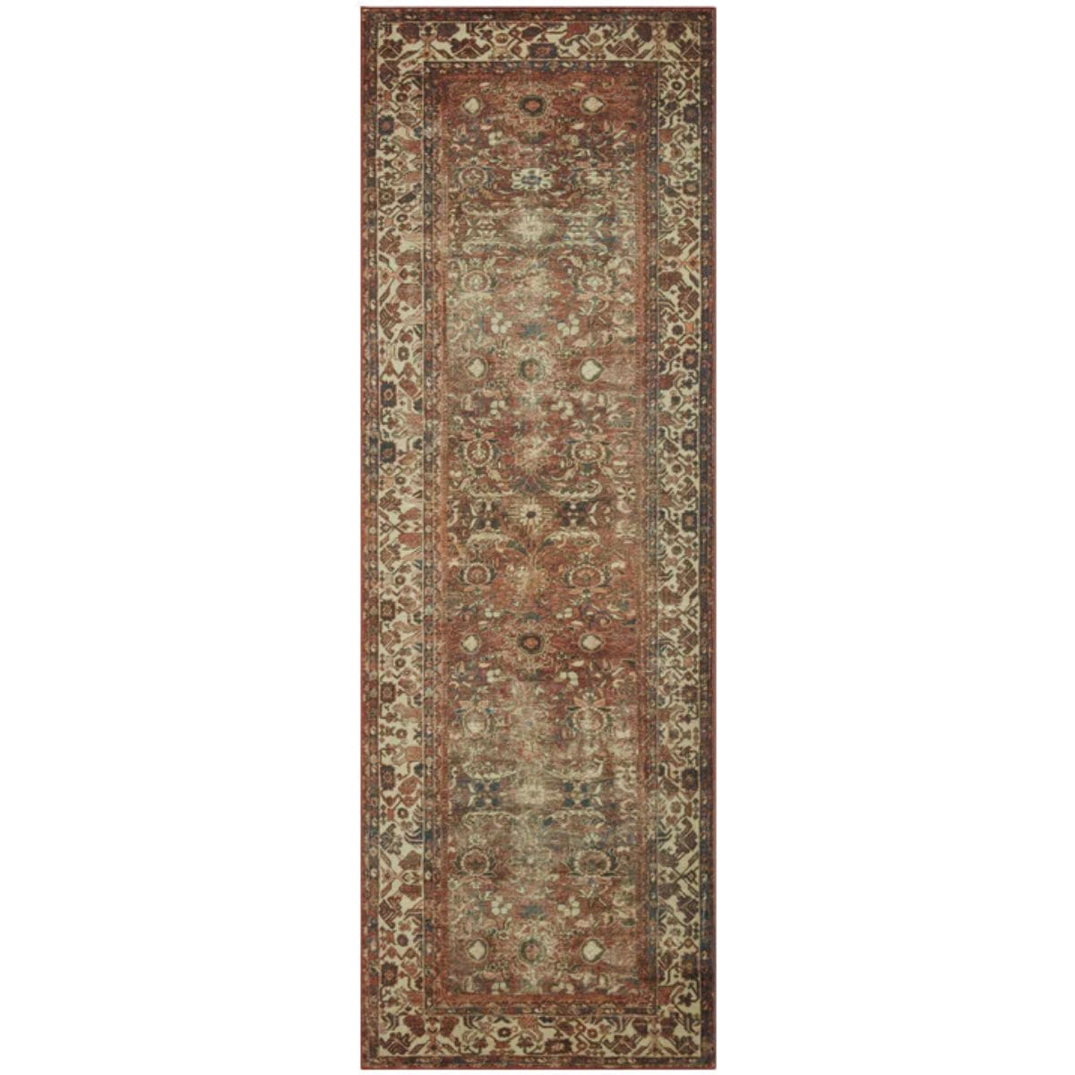 Banks MH Brick/Ivory Rug Area Rugs BANKBAN-04BKIV2696 885369693953