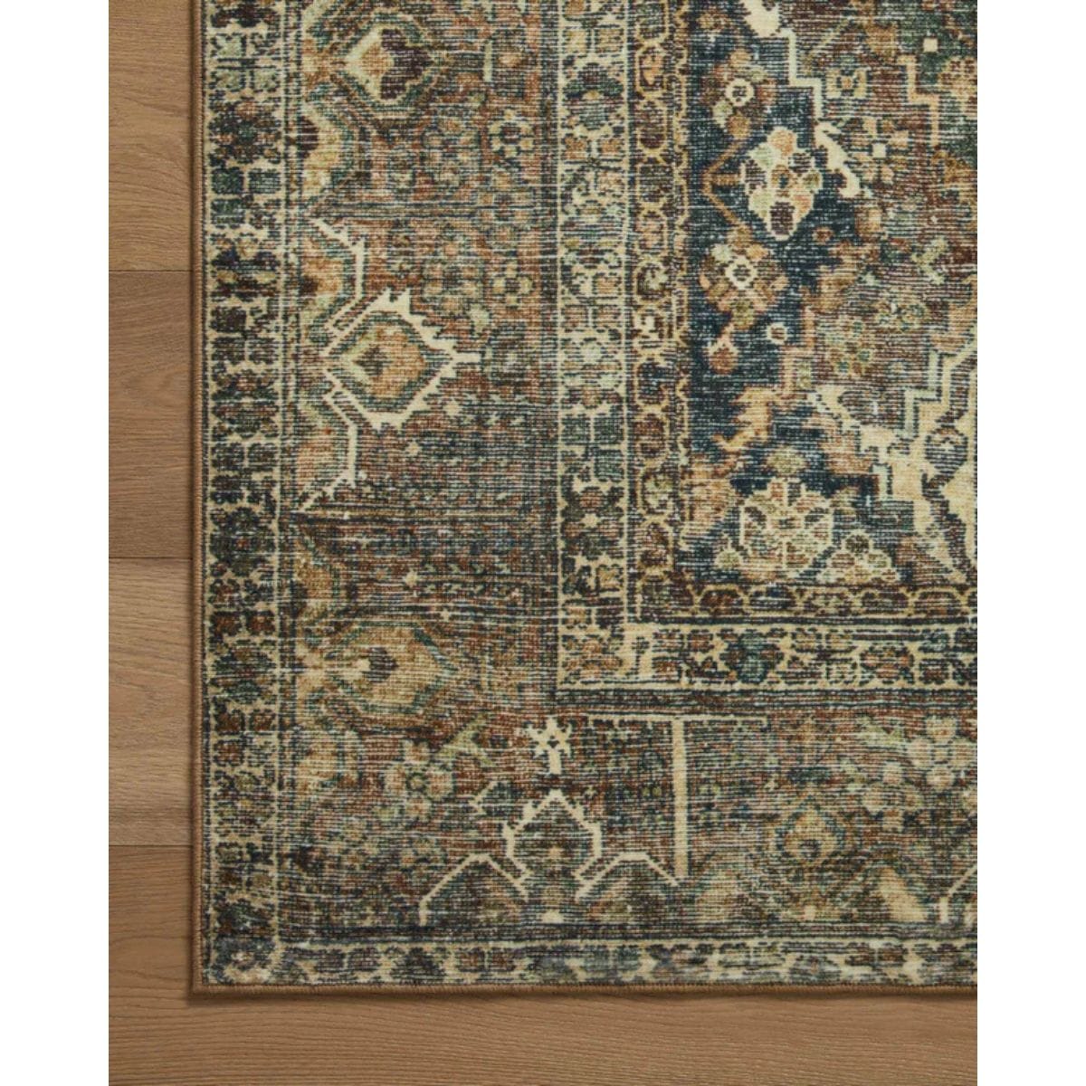 Banks MH Spice/Blue Rug Area Rugs