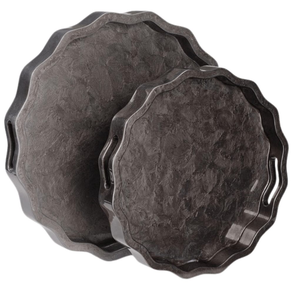 Barbetta Tray (Set of 2) Decorative Object OBJBARBETTRPWS2