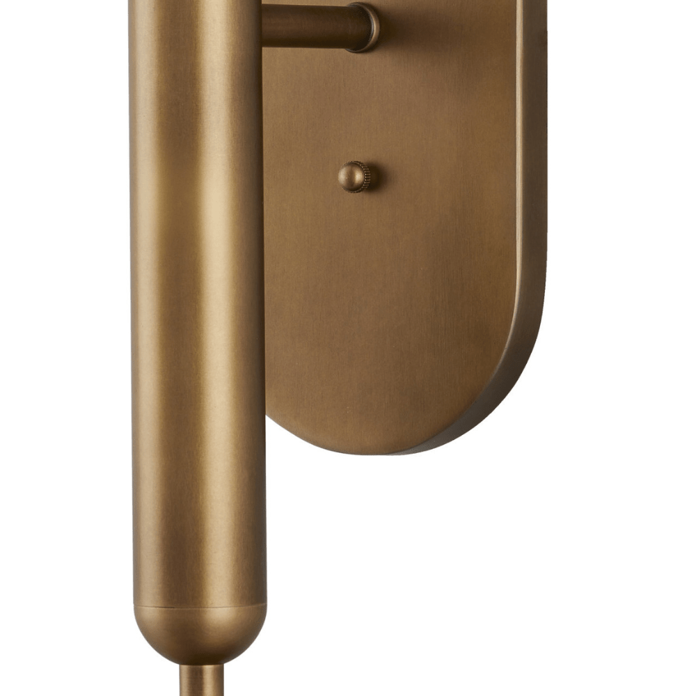 Barbican Brass Wall Sconce Wall Sconces