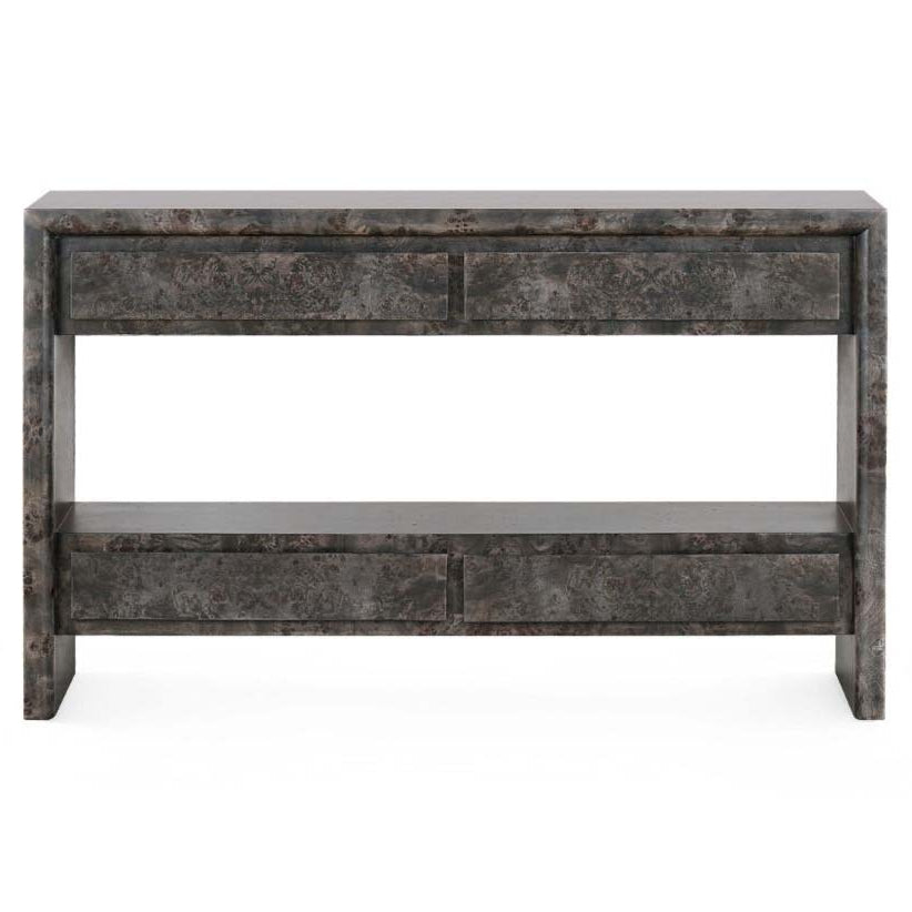 Beatrice Console Burl Wood Console BEA-400-48