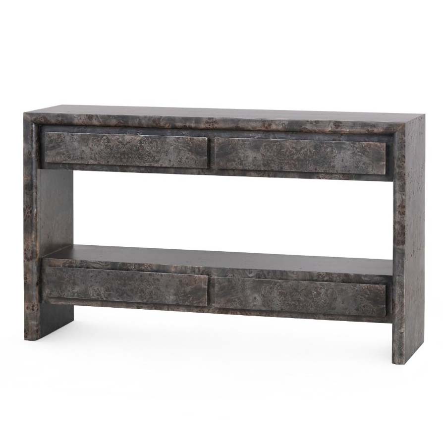 Beatrice Console Burl Wood Console BEA-400-48
