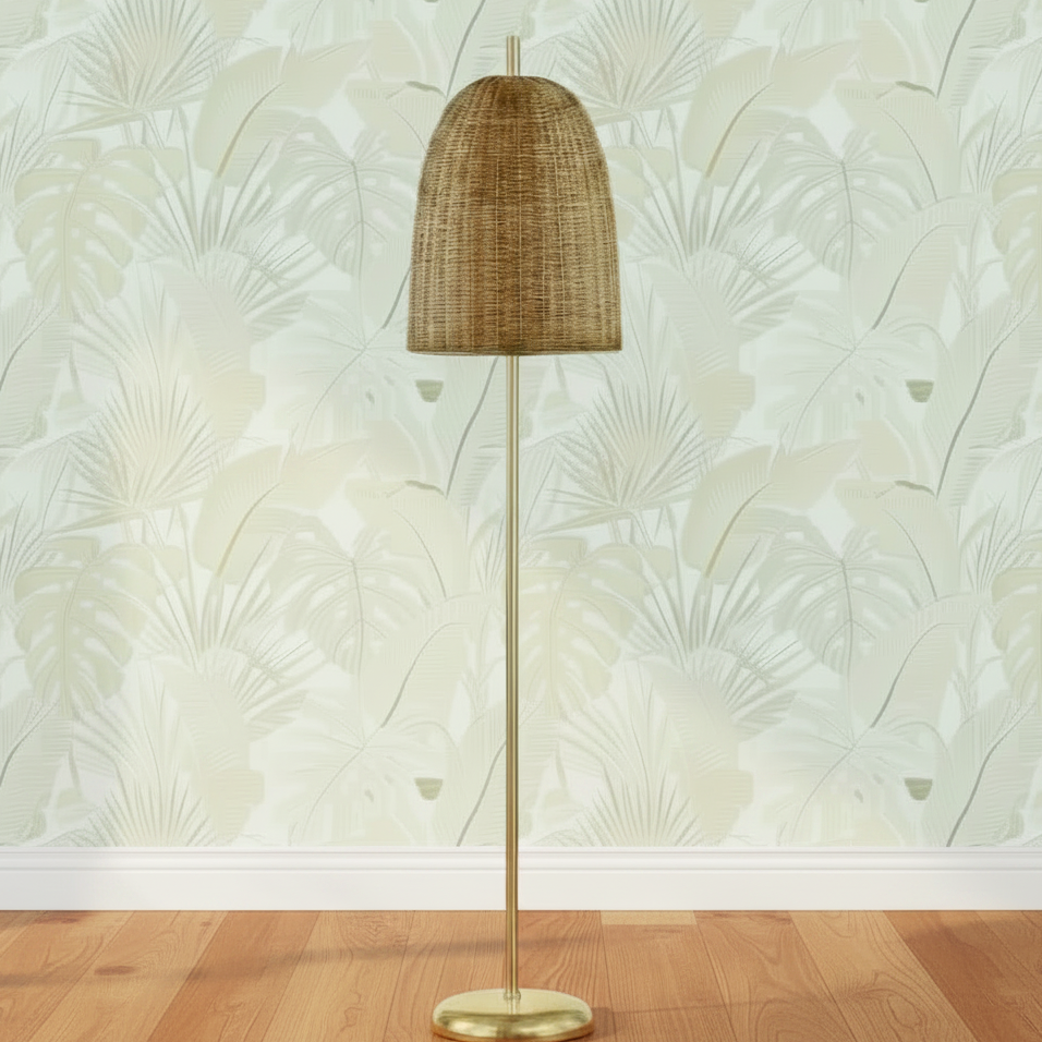Beatrice Floor Lamp Floor Lamp HL1001401-AGB 806134977696
