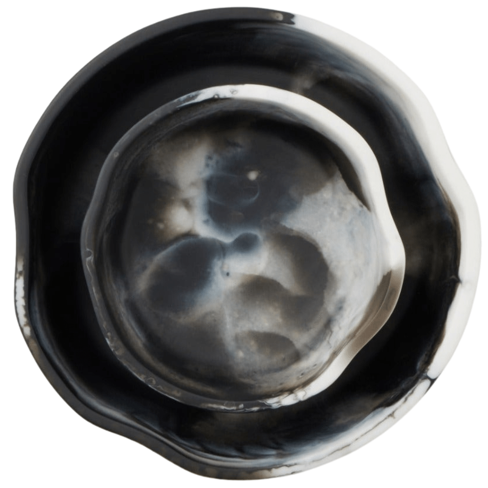 Beatrix Swirled Serving Bowls (Set of 2) Serveware