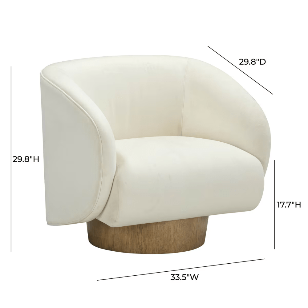Beckett Swivel Accent Chair Accent Chair TOV-S54385