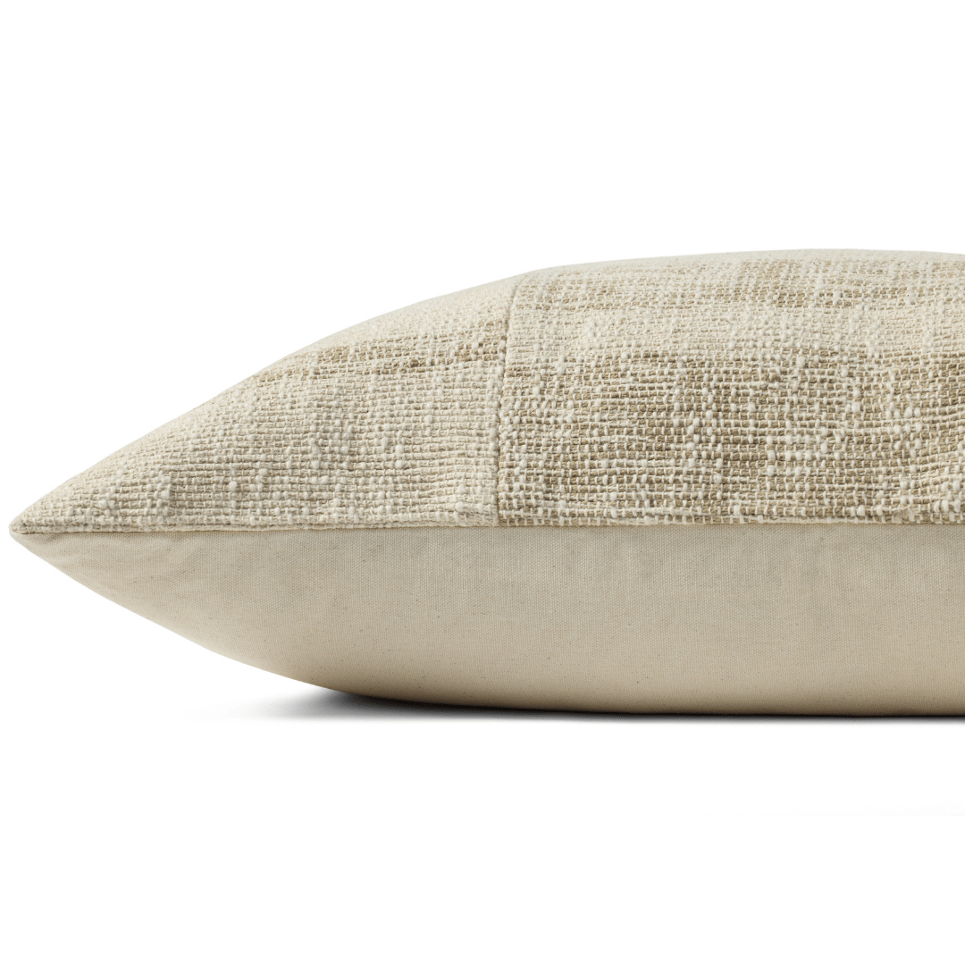 Beige/Natural Pillow Throw Pillows
