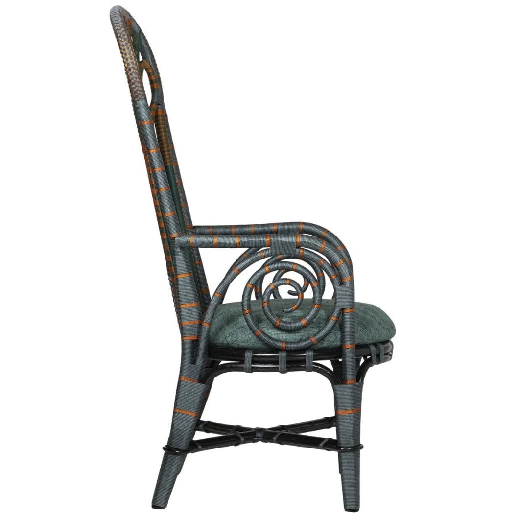 Benin Throne Dining Chair Dining Chairs + Benches 7000-1052