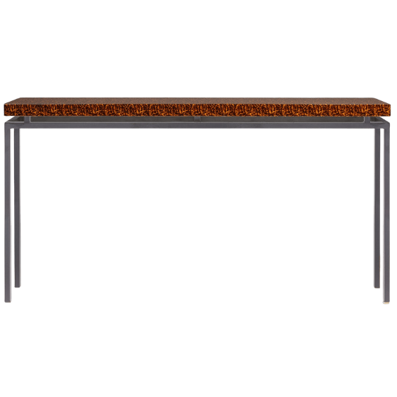 Benjamin Narrow Console Console Tables FURBENJ6010BKL2FT