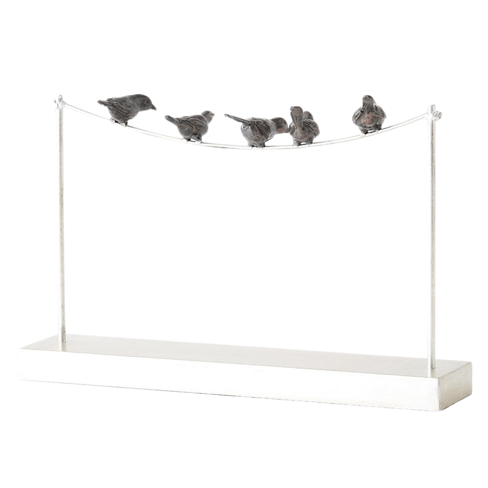 Birds on a Wire Decorative Object
