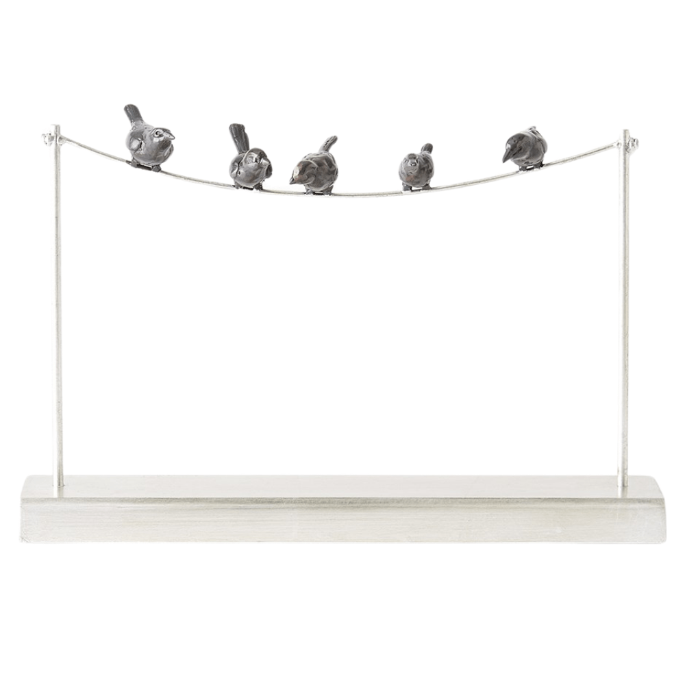 Birds on a Wire Decorative Object 8.83227