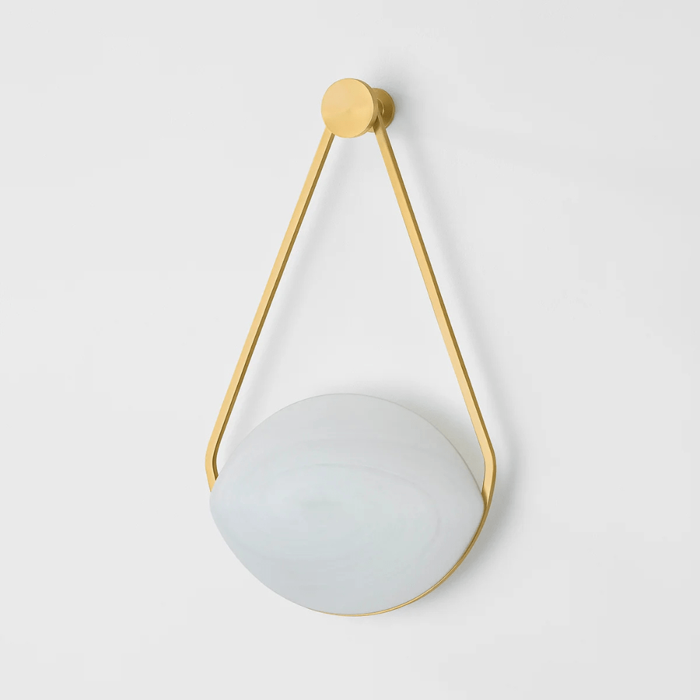 Blaina Wall Sconce Wall Sconces 3361-AGB 806134983031