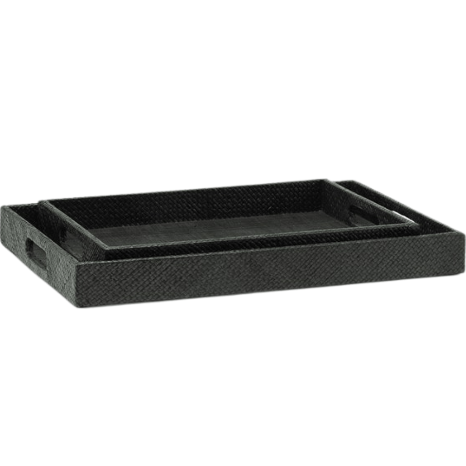 Blanca Tray Set Decorative Object OBJBLANCATRCHS2
