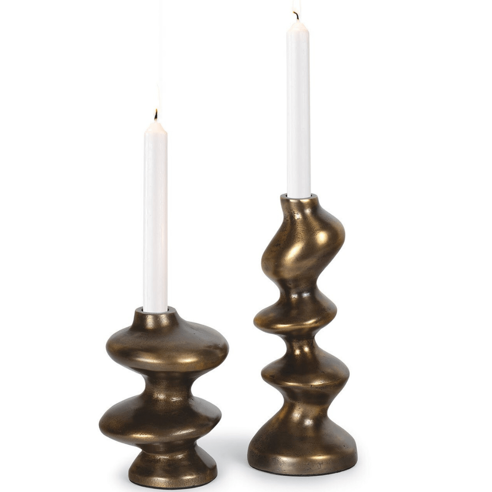 Blobby Candle Set - Draft for Tariffs 05-02-25 Decor 20-1668BRS