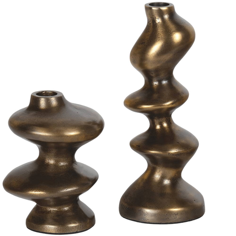 Blobby Candle Set - Draft for Tariffs 05-02-25 Decor 20-1668BRS