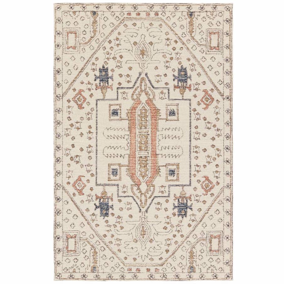 BLU Home Cardamom Align Dahir Rug Rugs jaipur-