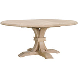 BLU Home Devon 54" Rounded Extension Dining Table Furniture
