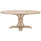 BLU Home Devon 54" Rounded Extension Dining Table Furniture orient-express-6070.LHON