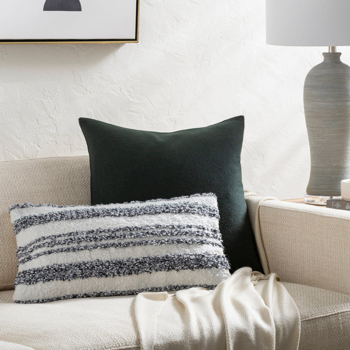 Blu Pillows Boculette Pillow Pillow & Decor surya-