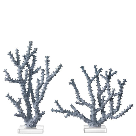 Blue Coral Set of 2 Decor 1200-0797