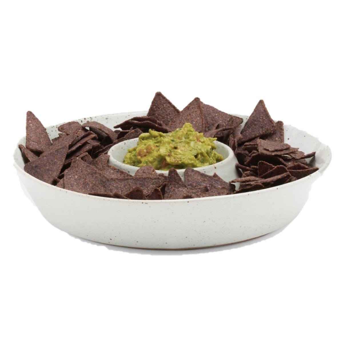 Blue Pheasant Marcus Cement Glaze Chip and Dip Bowl Pillow & Decor