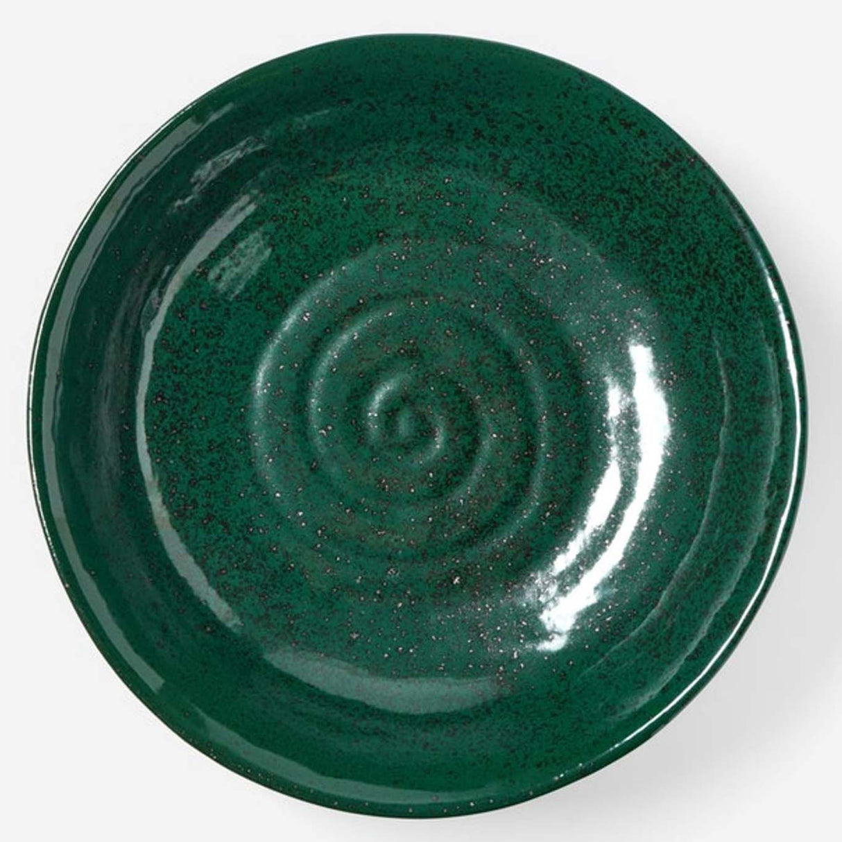 Blue Pheasant Marcus Salt Glaze Tapered Serving Bowl Plates